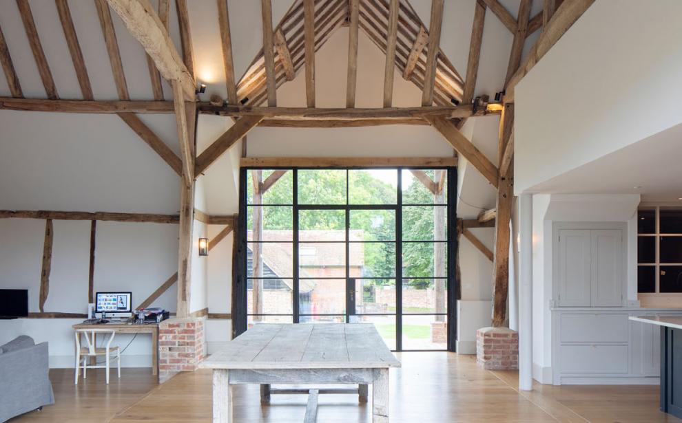 Listed building barn conversion